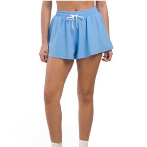 Balance Collection Light Blue Athletic Shorts
